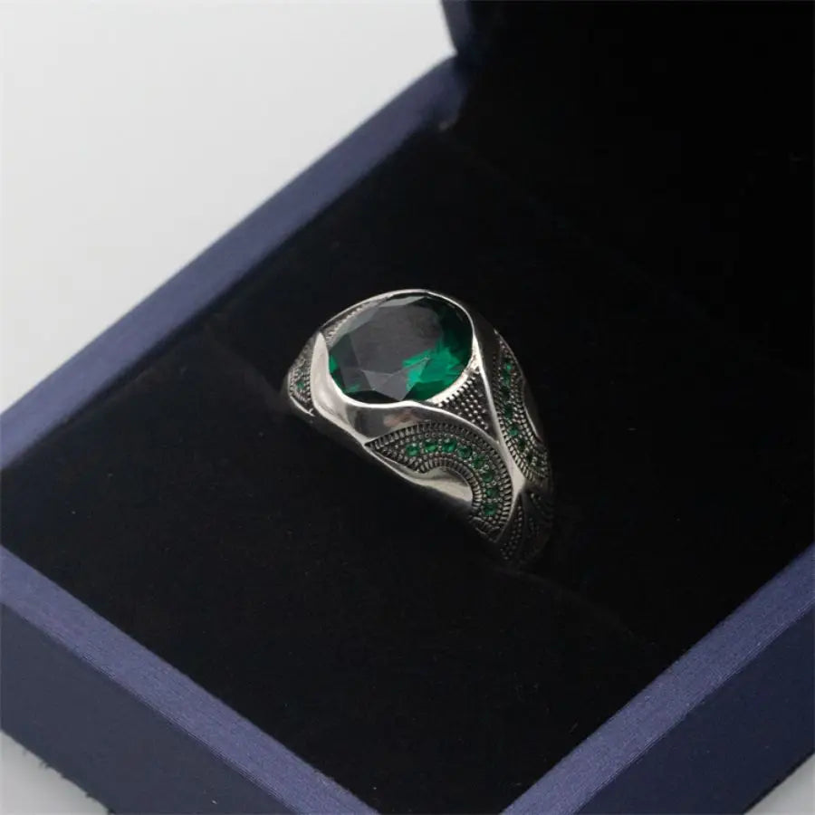 Emeraudos - Bague incrusté de pierre Zircon