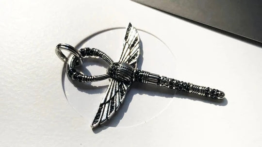 Life - Collier en argent avec un pendentif Ankh